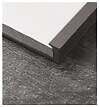 ONDEE - Profilé de panneau mural finition rectangulaire noir 4mm - vignette