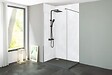 ONDEE - Pack complet de montage panneaux muraux Béton 120 cm - Profilé chromé inclus - vignette