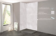 ONDEE - Pack complet de montage panneaux muraux Béton 120 cm - Profilé chromé inclus - vignette