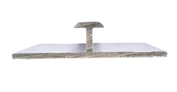 ONDEE - Profilé de panneaux muraux jonction 4mm chromé - large