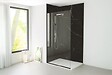 ONDEE - Pack complet de montage panneaux muraux Marbre Noir 120 cm - Profilé noir inclus - vignette