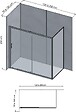 ONDEE - Pack complet de montage panneaux muraux Béton 200 cm - Profilé chromé inclus - vignette