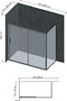 ONDEE - Pack complet de montage panneaux muraux Ardoise 200 cm - Profilé chromé inclus - vignette