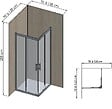 ONDEE - Pack complet de montage panneaux muraux Bois 120 cm - Profilé chromé inclus - vignette