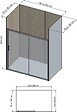 ONDEE - Pack de montage 4 panneaux muraux en niche - Bois 200 cm - profilés chromés - vignette