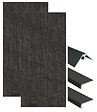 ONDEE - Pack complet de montage panneaux muraux Ardoise 120 cm - Profilé noir inclus - vignette