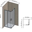 ONDEE - Pack complet de montage panneaux muraux Bois 120 cm - Profilé noir inclus - vignette