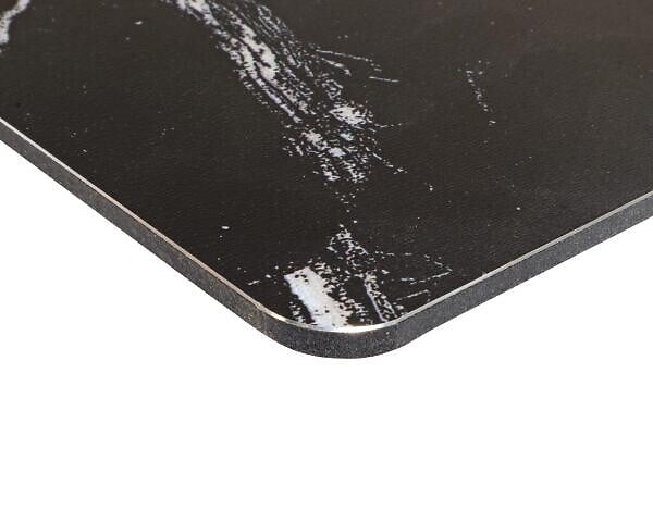 ONDEE - Panneau mural DEKORPANO - Marbre noir brillant - NATALIA - 1,2x 2,55mx 4mm - large