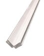 ONDEE - Profilé d'angle panneaux muraux - Hauteur 2,55 m - Finition blanc mat - vignette
