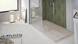 ONDEE - Receveur de douche  NOLA 3 - 70x180x3 - Résine - Nature bois - Bonde - Découpable - vignette
