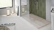 ONDEE - Receveur de douche  NOLA 3 - 90x180x3 - Résine - Nature bois - Bonde - Découpable - vignette