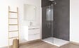 ONDEE - Receveur de douche NARA - Antidérapant Découpable 90x200 cm Résine Blanc Bonde - vignette