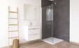 ONDEE - Receveur de douche NARA - Antidérapant Découpable 90x90 cm Résine Blanc Bonde - vignette