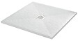 ONDEE - Receveur de douche NARA - Antidérapant Découpable 90x90 cm Résine Blanc Bonde - vignette