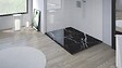 ONDEE - Receveur de douche  NOLA 3 - 90x120x3 - Résine - Marbre noir - Bonde - Découpable - vignette