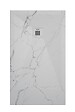 ONDEE - Receveur de douche  NOLA 3 - 80x120x3 - Résine - Marbre blanc - Bonde - Découpable - vignette