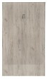ONDEE - Receveur de douche  NOLA 3 - 90x120x3 - Résine - Nature bois - Bonde - Découpable - vignette