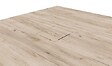 ONDEE - Receveur de douche  NOLA 3 - 90x120x3 - Résine - Nature bois - Bonde - Découpable - vignette