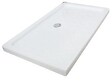 ONDEE - Receveur de douche CERA 2 - 100 x 70 cm - Céramique - Blanc - vignette
