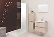 ONDEE - Paroi de douche ITALIENNE - Verre trempé 8mm - Sérigraphie Miroir - 120x200cm - vignette