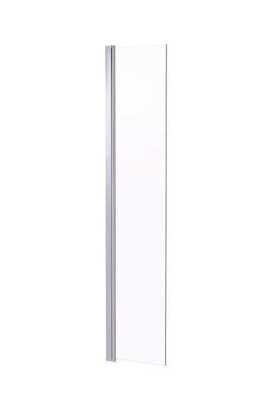 ONDEE - Déflecteur volet anti projection - Verre trempé 8mm - Finition chromé - 40x200cm - large