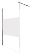 ONDEE - Paroi de douche TUHINA - Verre trempé 8mm - Sérigraphie Dépolie - 120x200cm - vignette