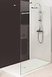 ONDEE - Paroi de douche ITALIENNE - Verre trempé 8mm - Transparent - 140x200cm - vignette