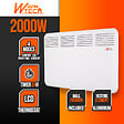 WARM TECH - Chauffage mural 2000W - vignette