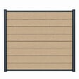 MCCOVER - Kit complet de départ/fin clôture 1,50 L x 1,80 H Beige clair, H.180 cm, L.150 cm - vignette
