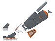 KOKIDO - Aspirateur De Piscine électrique Rechargeable - EV31CBX - vignette
