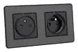 ZENITECH - Set de 3 prises 2P+T simple, double et triple - Zenitech - vignette