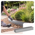 VOUNOT - Lot de 5 Bordure de jardin en métal galvanisé flexible 100x13cm - vignette