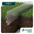 VOUNOT - Lot de 5 Bordure de jardin en métal galvanisé flexible 100x13cm - vignette