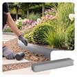 VOUNOT - Lot de 25 Bordure de jardin en métal galvanisé flexible 100x13cm - vignette