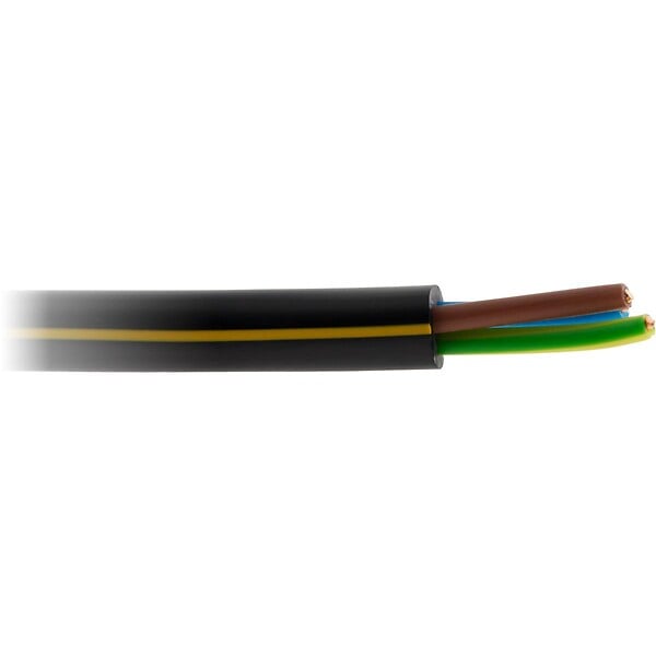 ZENITECH - Câble électrique U-1000 R2V 3G2,5mm² noir - 10m - Zenitech - large
