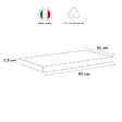 KIAMAMI VALENTINA - Piano Étagère Sous-Lavabo En Bois Blanc De 90 Cm | Valentina - vignette