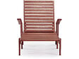 HABITAT ET JARDIN - Bain de soleil pliant en bois exotique "Tokyo" - Mahogany- Marron acajou - vignette