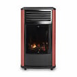 SAHARA - Poêle à gaz mobile 3,4KW Effet feu de bois - Chauffage gaz Rouge & Noir + Tuyau gaz + Détendeur butane Manhattan Sahara - vignette
