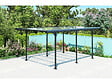 HABITAT ET JARDIN - Carport voiture "Denver" - 5.02 x 3.13 x 2.05 m - Transparent / Noir - vignette