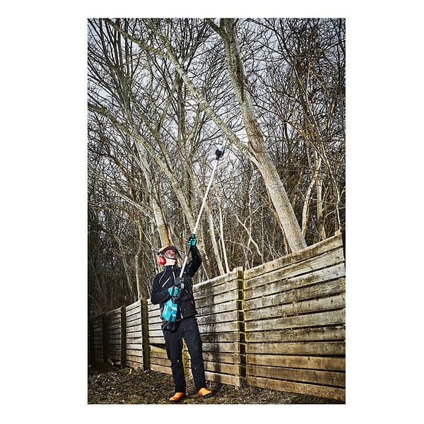 MAKITA - Tronçonneuse d'élagage sans fil télescopique 36 V - 30cm - large