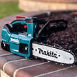 MAKITA - Tronçonneuse à batterie - DUC254 - 18V - 25cm - vignette