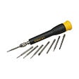 STANLEY - Micro tournevis de précision - 16 embouts - acier chromé - vignette