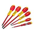 STANLEY - Lot 6 tournevis isolés 1000V - FATMAX - Rouge - vignette