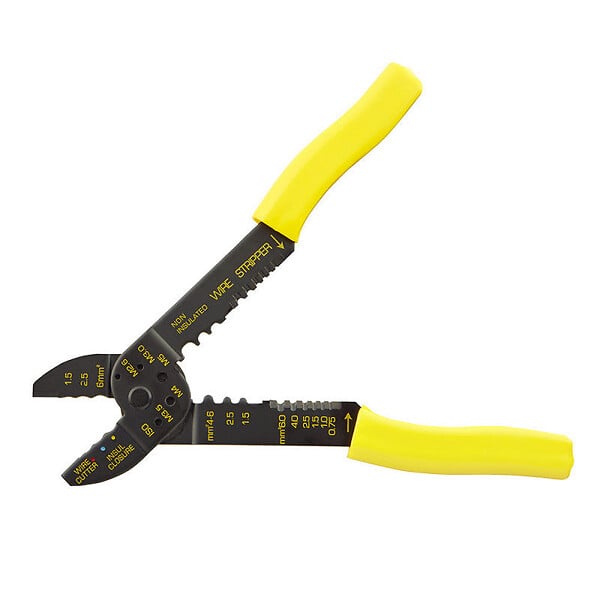 STANLEY - Pince à sertir multifonction 230mm - 1.5 à 6mm² - Lot - large