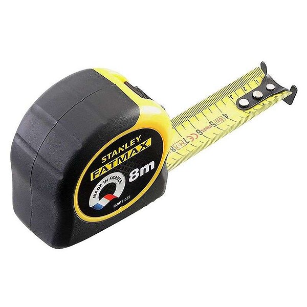 STANLEY Fatmax - Mètre ruban Blade Armor Fatmax - 8m - Largeur lame 32mm - large