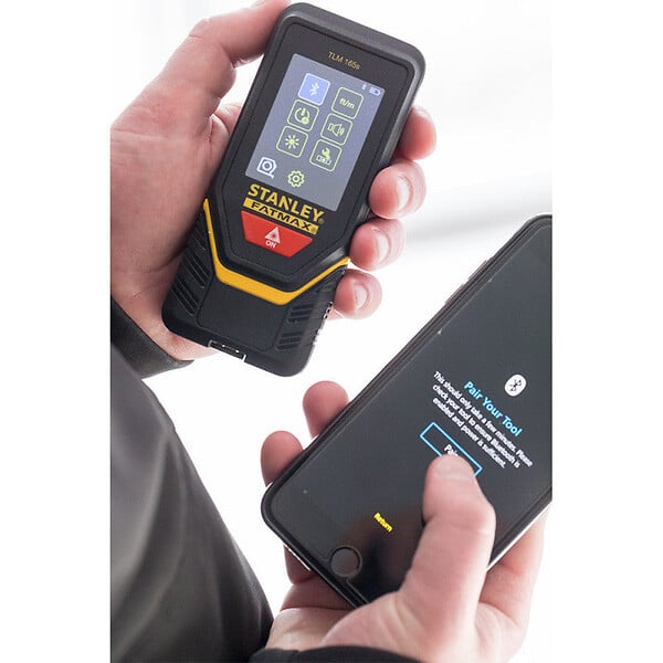 STANLEY - Laser télémètre - 50 m - Bluetooth - large