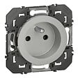 LEGRAND - Prise de courant 2P+T Dooxie - Aluminium - 16A - vignette