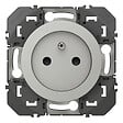 LEGRAND - Prise de courant 2P+T Dooxie - Aluminium - 16A - vignette