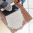 MEJIX - Peigne à colle manche bois 220mm - Denture U 9x9 - vignette