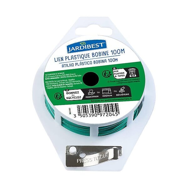 JARDIBEST - Lien en bobine - Plastique - 100m - large